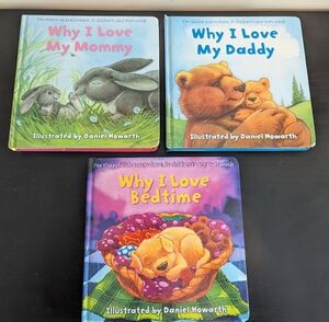 Set of 6 "Why I Love" Board Books Illustrated by Daniel Howarth